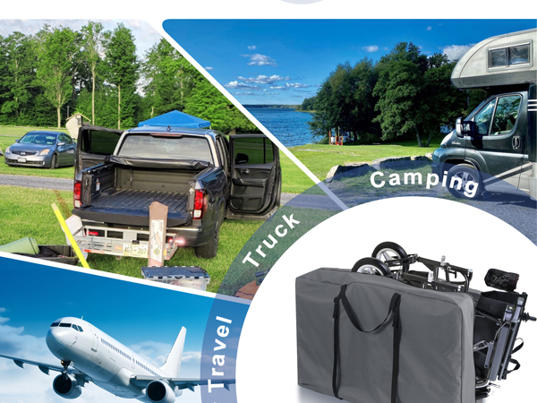 Ideal for storing folding lounge chair, zero gravity chair, light weight transport chair