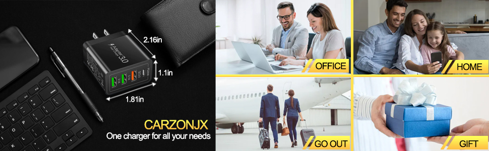 type c charger block