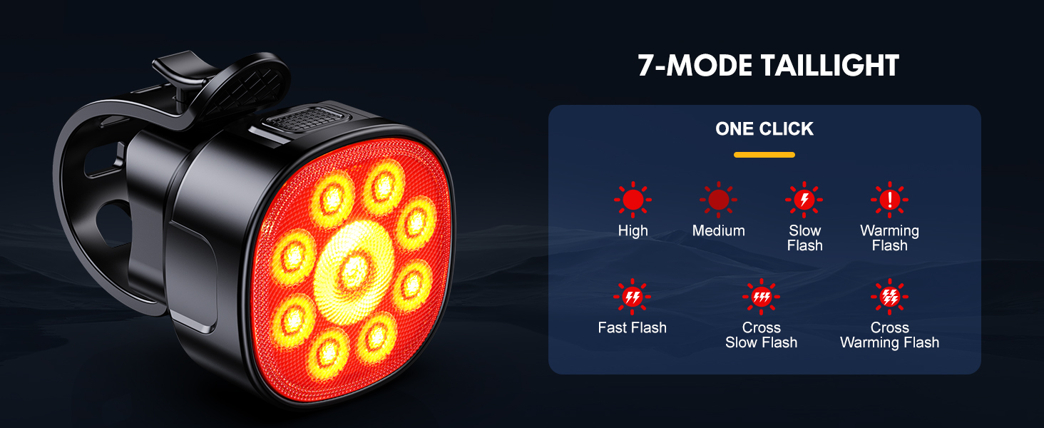 bike lights rechargeable bike lights front and back bike headlight and tail light set