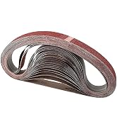HongWay 1x30 Inch Sanding Belts, Belt Sander Sanding Belts (60 80 120 150 240 320 400 600 800 100...