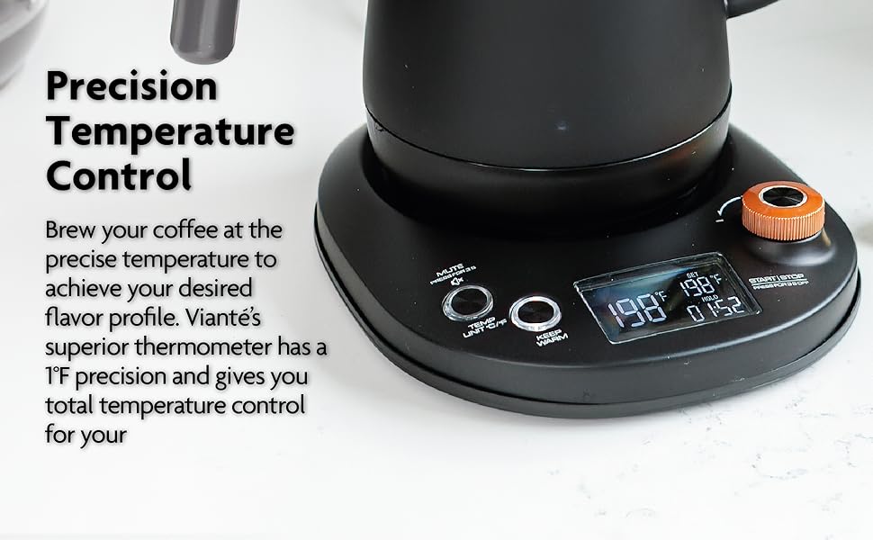 control extraction temperature with 1°F precision