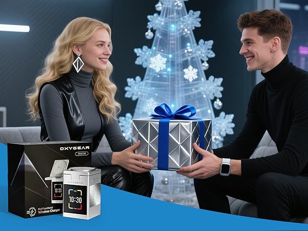 alarm clock with charging station alarm clocks for bedrooms with charger gadgets for men tech