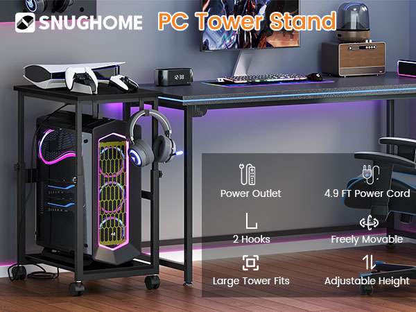 computer tower stand