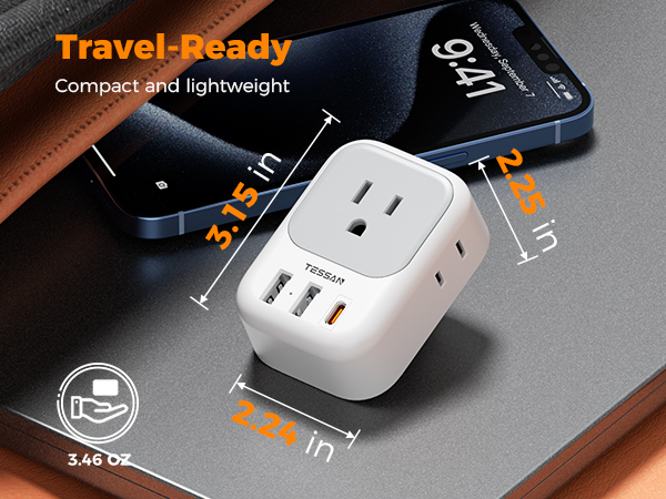 Outlet Adaptor US to Japan China Mexico Philippines Canada Peru Thailand Vietnam