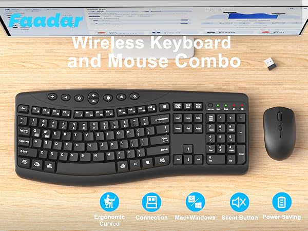 wireless keyboard and mouse