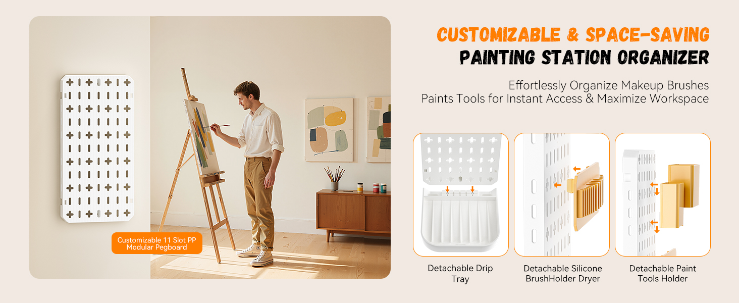 paint brush holder for desk