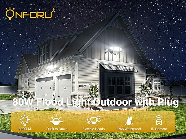 plug in outdoor light