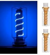 2 PCS Retro Car Lamps,Plug-in USB Led Interior Atmosphere Lights with Touch and Dimmable,Car USB ...