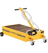 CAMMOO 20 Gal Electric Oil Drain Pan, 110V High-Flow Pump, 9.8 FT Hose, 200 W Motor, 2 Locking Sw...