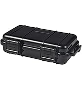 Yuecoom Dry Storage Box, Shockproof Waterproof Box with 2 U-Shape Buckle, Plastic Storage Contain...
