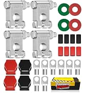 FASTSTORM Military Spec Battery Terminal Top Post, Positive Negative Battery Terminals Connectors...