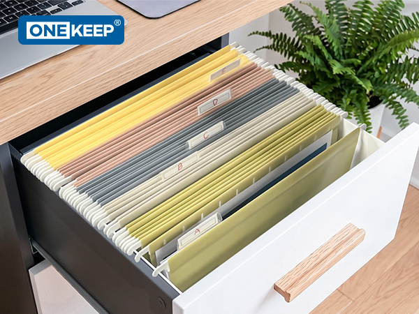 plastic hanging file folders