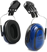 GREEN DEVIL Hearing Protection Ear Muffs SNR 27dB/NRR 22dB Noise Reduction Earmuff Head Band/Helm...