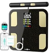 Scale for Body Weight, RunSTAR 8 Electrodes High Accurate Rechargeable Composition Analyzer with ...