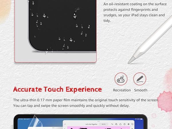 iPad air 5th generation screen protector