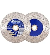 SHDIATOOL Tile Diamond Saw Blade 4.5" Cutting Grinding Disc Wheel 115mm for Cutting & Grinding Po...