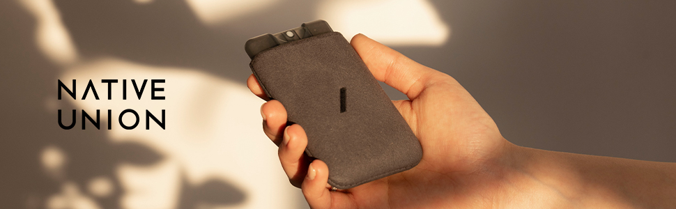 Native Union Screen Clean Spray microfiber sleeve