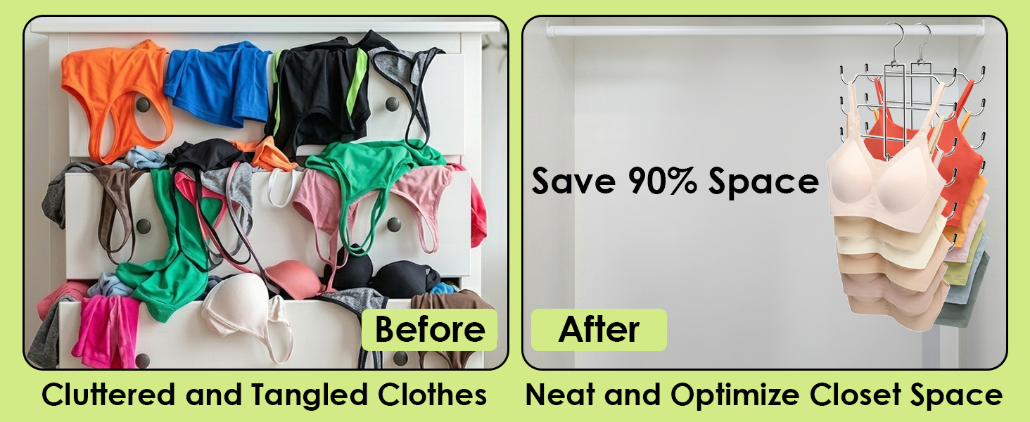 Tank Top Hangers Space Saving