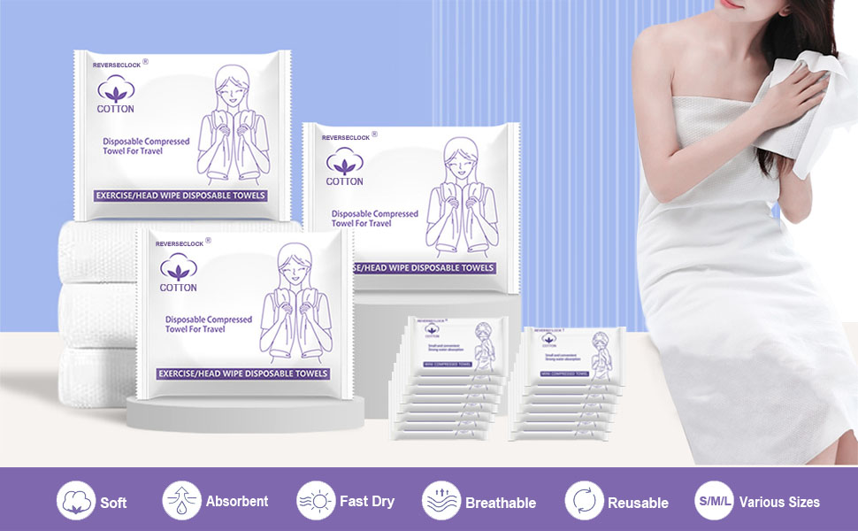 Disposable Compressed Towel Set