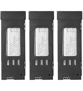 Zopsc 3PCS 1800MAH 3.7V RC Drone Lithium Battery for E58/E68/JY109/998PRO, High Capacity Drone Li...