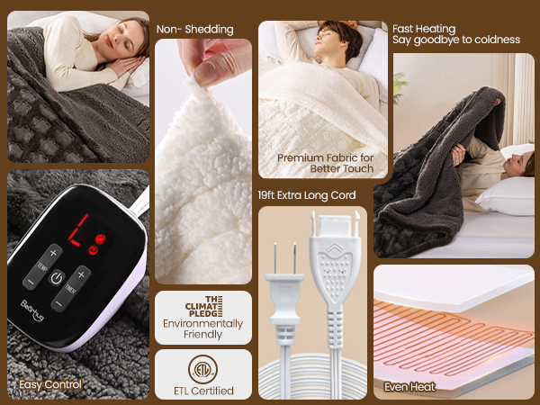electric blanket twin size