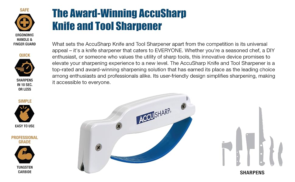AccuSharp Knife and Tool Sharpener