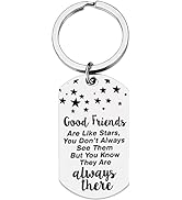 PLwelth Best Friend Keychain True Friendship Gifts for Women Friend Gift for BFF Girls Besties Si...