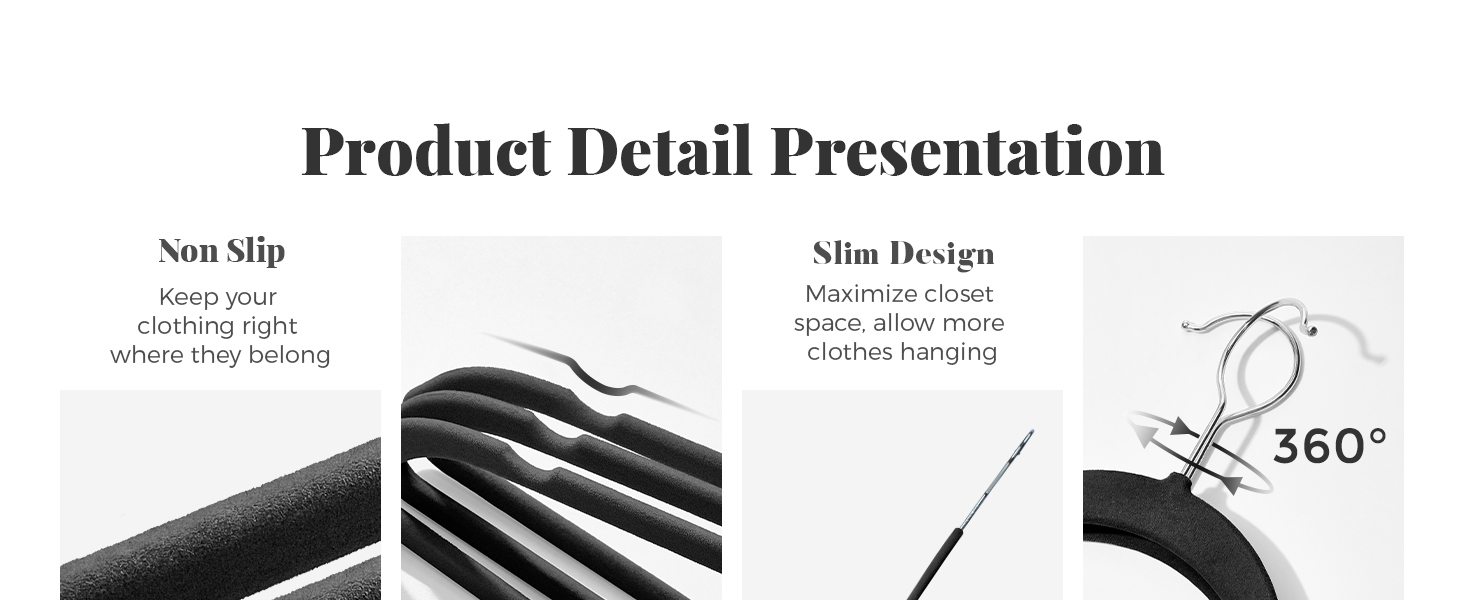 velvet hangers