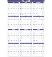 2026-2027 Yearly Wall Calendar - Calendar 2026-2027, July 2026 - June 2027, Large Wall Calendar 2...