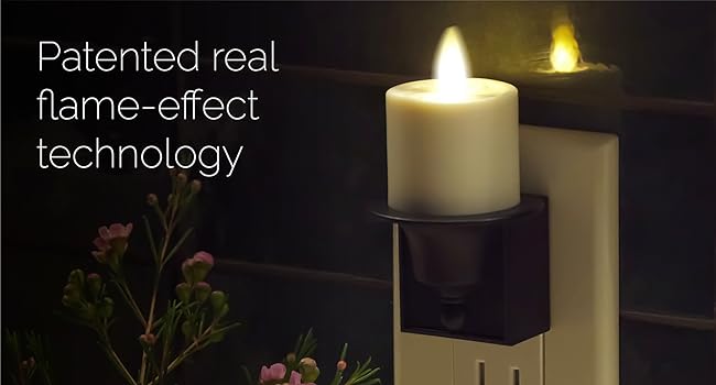 Patented real flame-effect technology