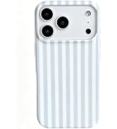J.west for iPhone 17 Pro Max Case Cute Striped Phone Case Soft TPU Slim Shockproof Phone Cover fo...