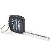 WIN TAPE 80'' 2M Mini Steel Tape Measure Plastic Shell with Keychain Functional Mini Retractable ...
