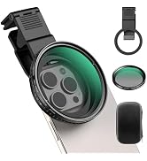 APEXEL 67mm Variable ND2-32 ND Filter for iPhone/DSLR Neutral Density Filter for iPhone Camera Le...