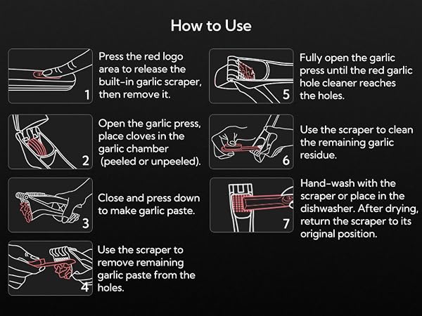 Heavy-Duty Garlic Press