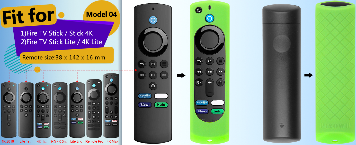 Firestick 4K remote cover