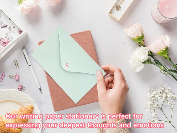 letter papers with design