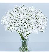 MAQIAHN 6 Baby Breath Artificial Flowers - Babies Breath Flowers Artificial Bulk Faux Flowers Bou...