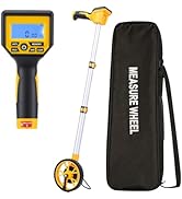 MEKOTRIN Digital Display Measuring Wheel Distance Measure with Backlit Multifunction Metric Imperial