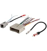 NuIth Car Radio Stereo Wire Harness Connector Antenna Adapter for Ford 2006-2012, Lincoln 2006-20...