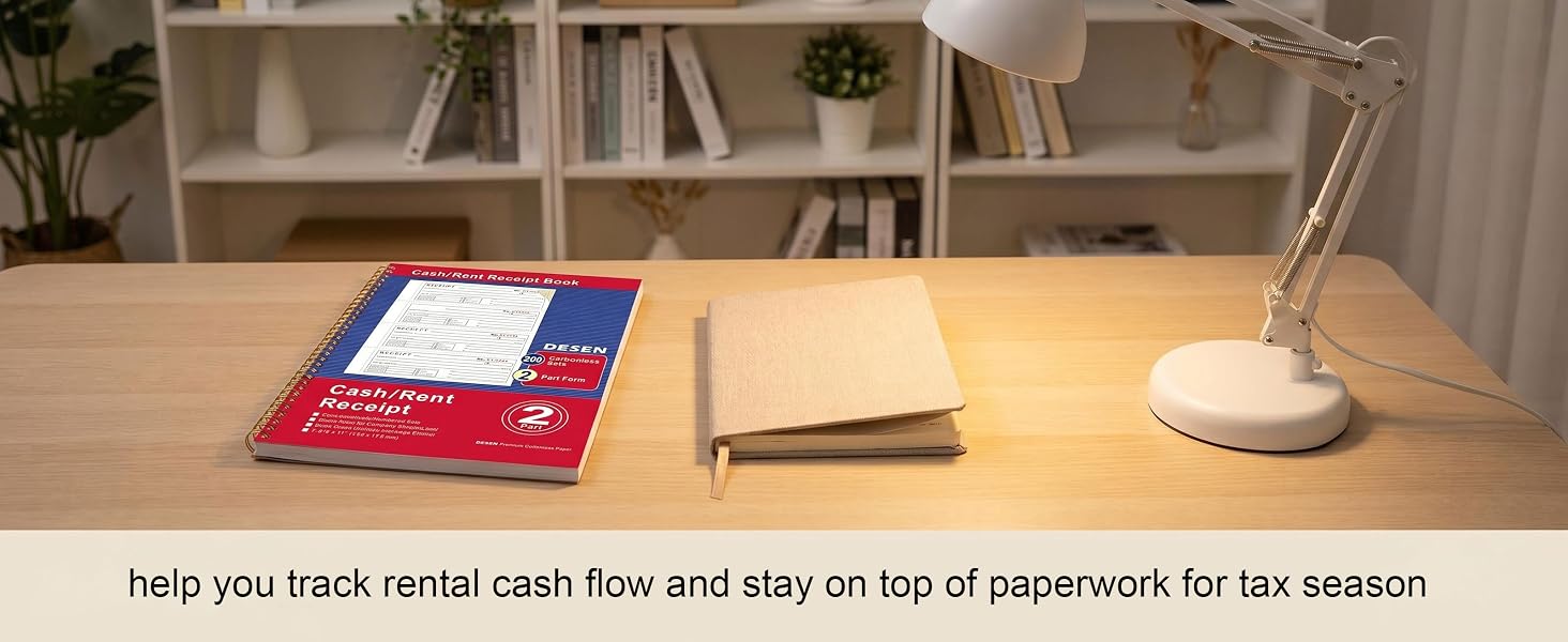DESEN Cash/Rent Receipt Book