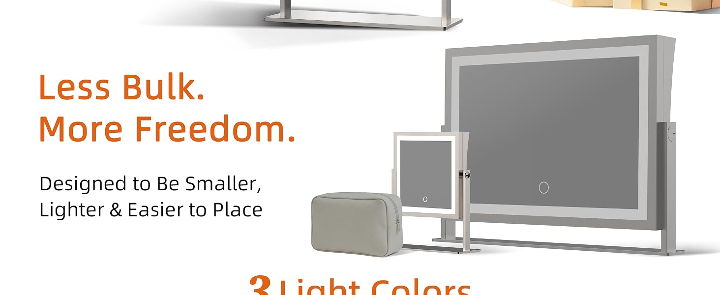 lighted vanity mirror