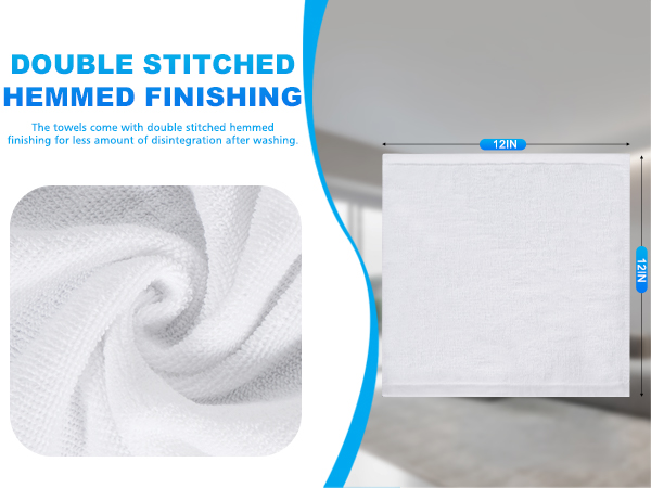 100% Cotton Wash Cloths