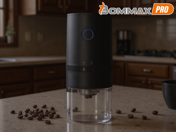 BommaxPro Portable Electric Burr Coffee Grinder