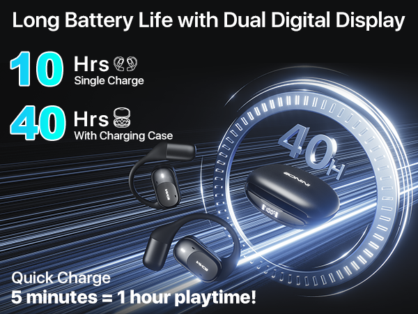 open ear headphones wireless bluetooth