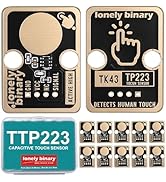 Lonely Binary 12-Pack TTP223 Touch Switch Module Gold Edition Capacitive Touch Sensor TTP223 KIT ...
