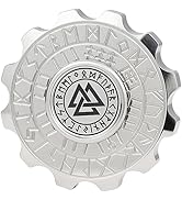 FREELOVE Viking Pirate Fidget Spinners for Adults, Heavy Metal Figette Spin, Premium Bearing, Sil...