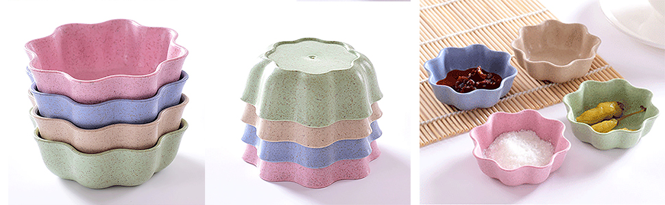 Soy Sauce Dish 8 Pcs