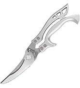 SHUOGUO Kitchen Scissors, Heavy Duty Poultry Shears, Stainless Steel Scissors for Turkey, Chicken...