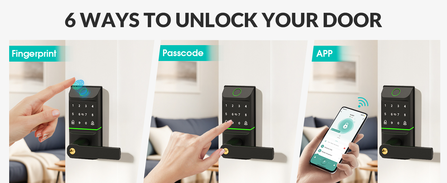 keyless entry door lock