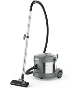 YOWMOFT SCQ15-HEPA, 4 Gallon Canister Vacuum, Ultra-Quiet Canister Vacuum Cleaner, 35Ft. Cord, Co...